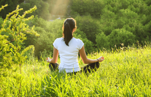 Helende meditatie met affirmaties voor een gezonde en bewuste levensstijl